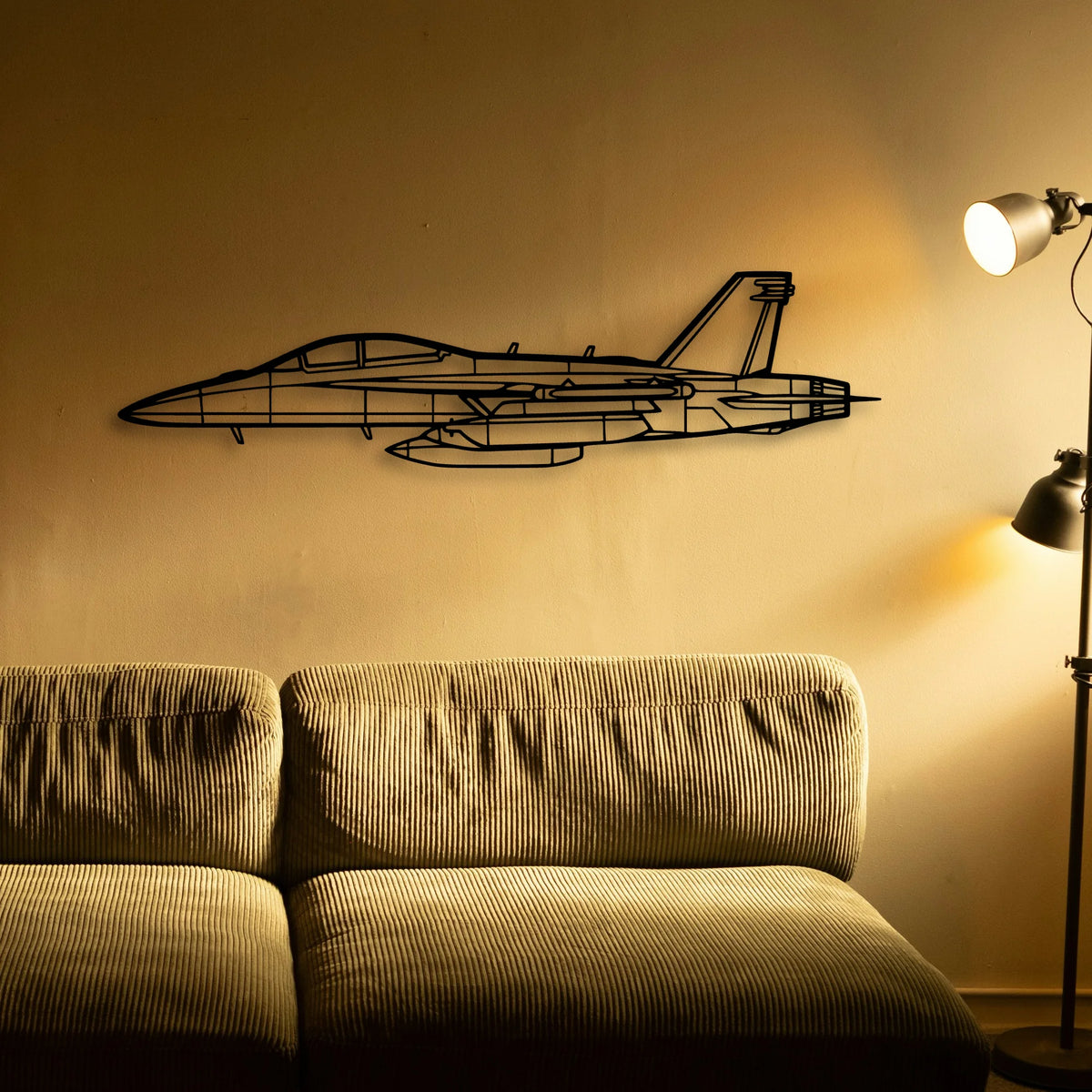 108 2 5 Classic Aircraft Silhouette Metal Wall Art - Tinvibe