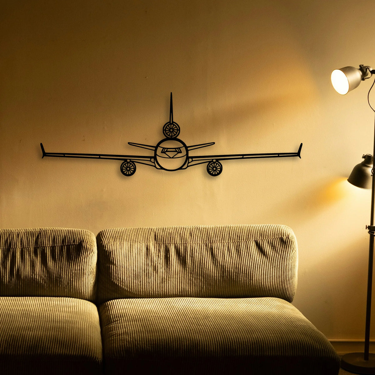 170B 6 Classic Aircraft Silhouette Metal Wall Art - Tinvibe