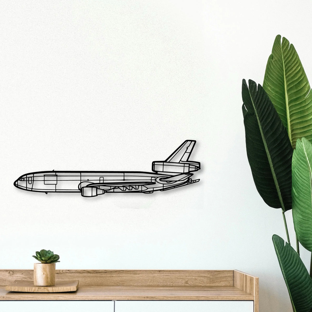 180 Skywagon 2 Classic Aircraft Silhouette Metal Wall Art - Tinvibe