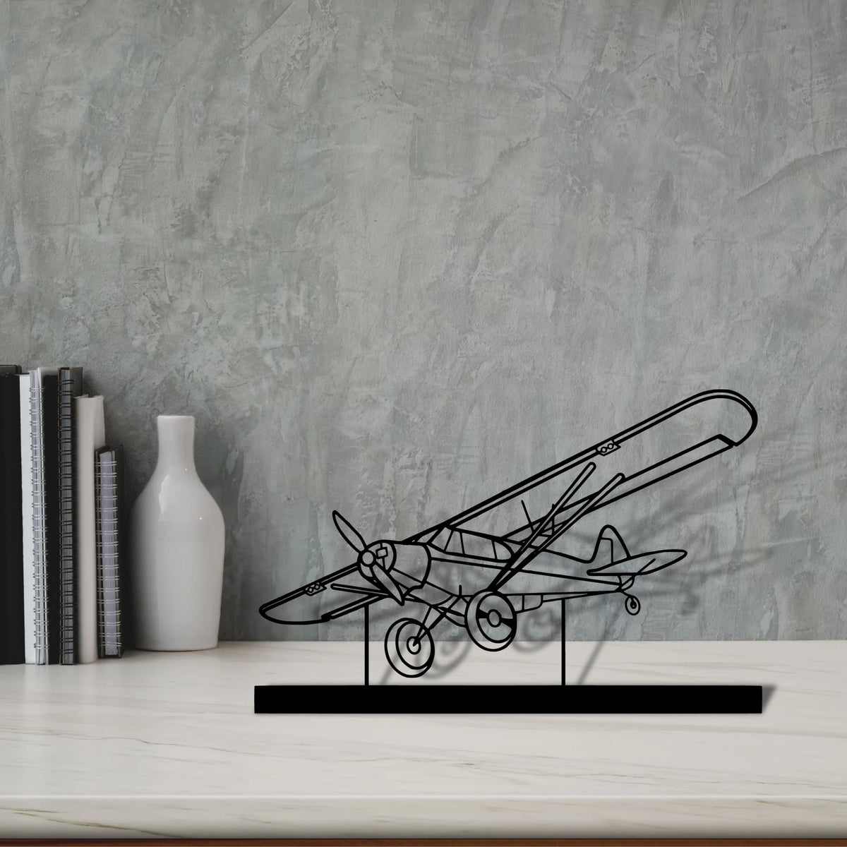 180-skywagon Silhouette Metal Art Stand - Tinvibe