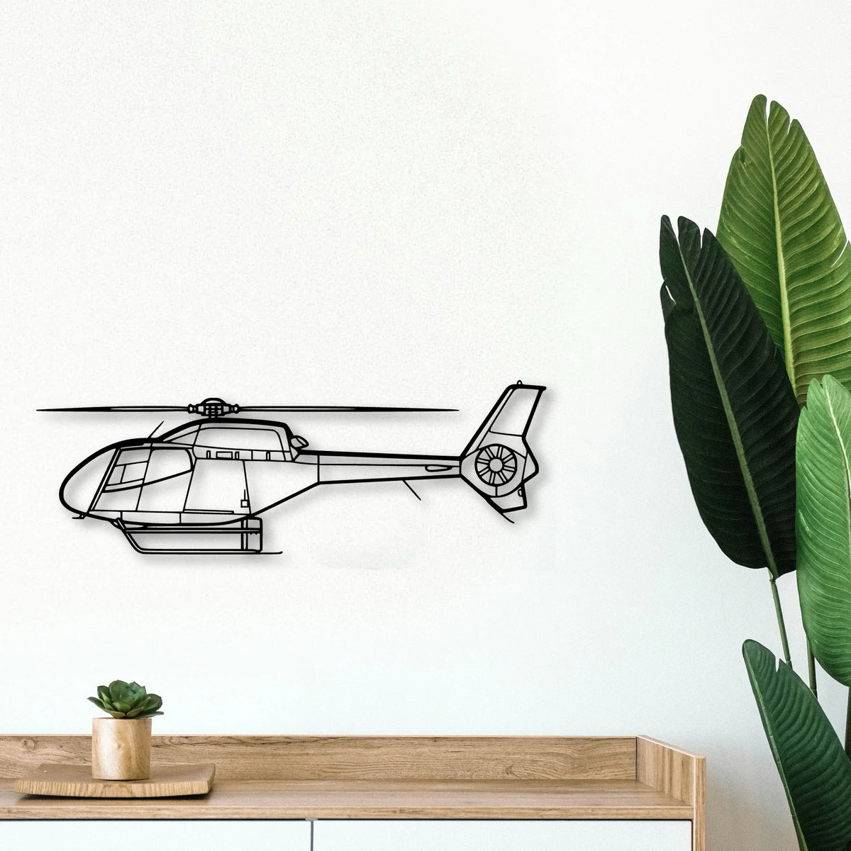 201 Standard Libelle 3 Classic Aircraft Silhouette Metal Wall Art - Tinvibe