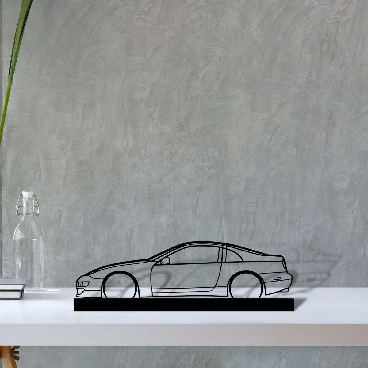 300zx Silhouette Metal Art Stand - Tinvibe
