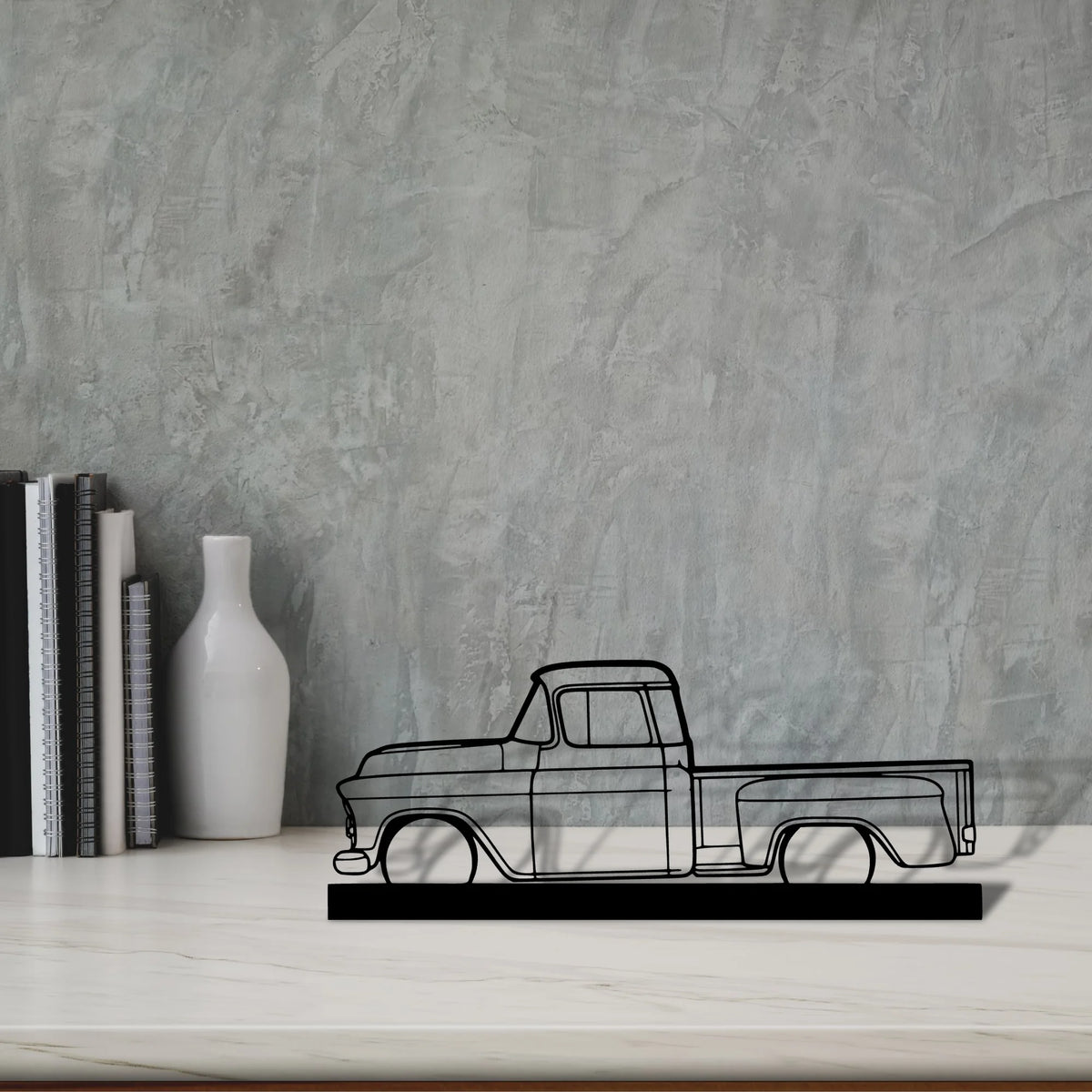 3100-1957 Silhouette Metal Art Stand - Tinvibe