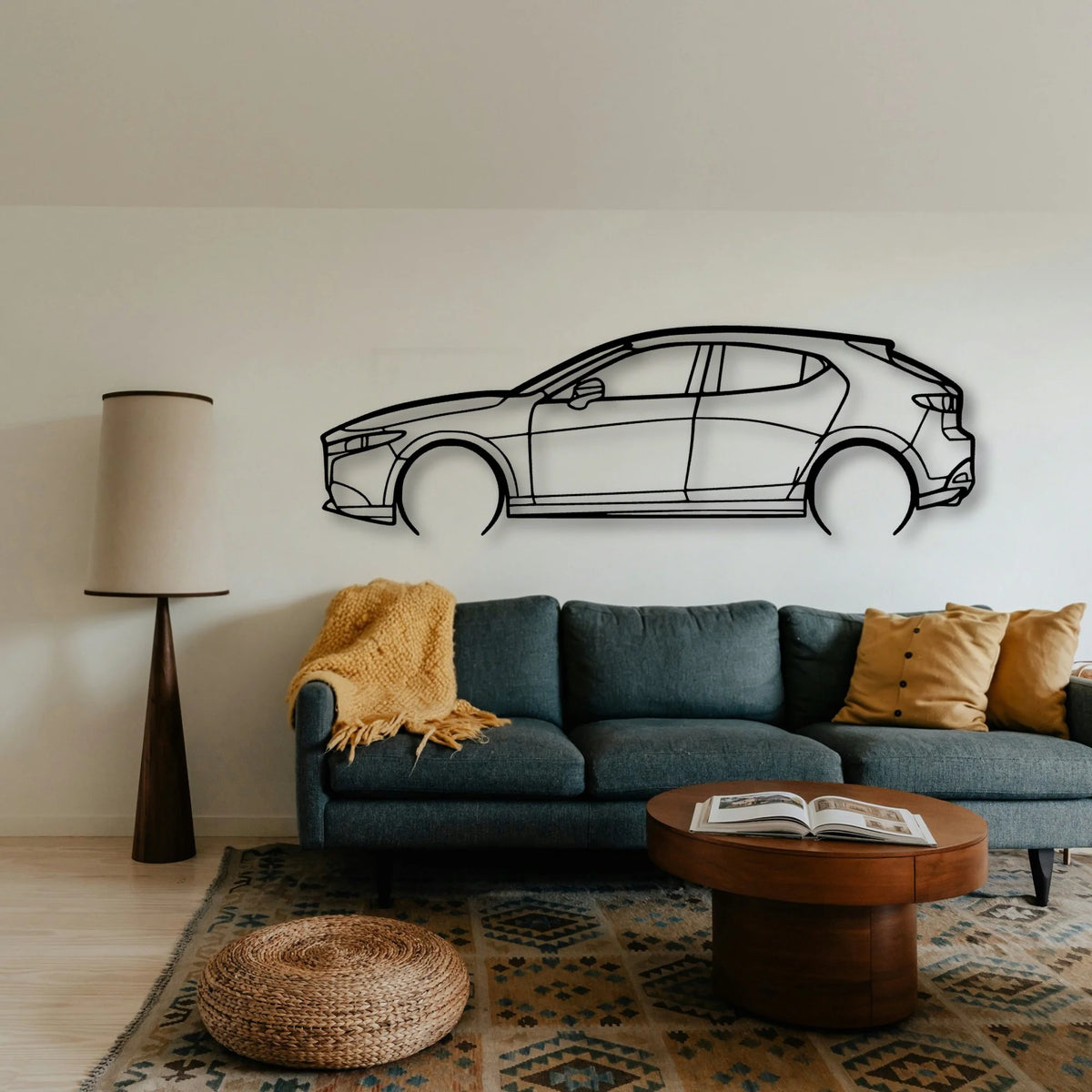 3 Classic Silhouette Metal Wall Art - Tinvibe