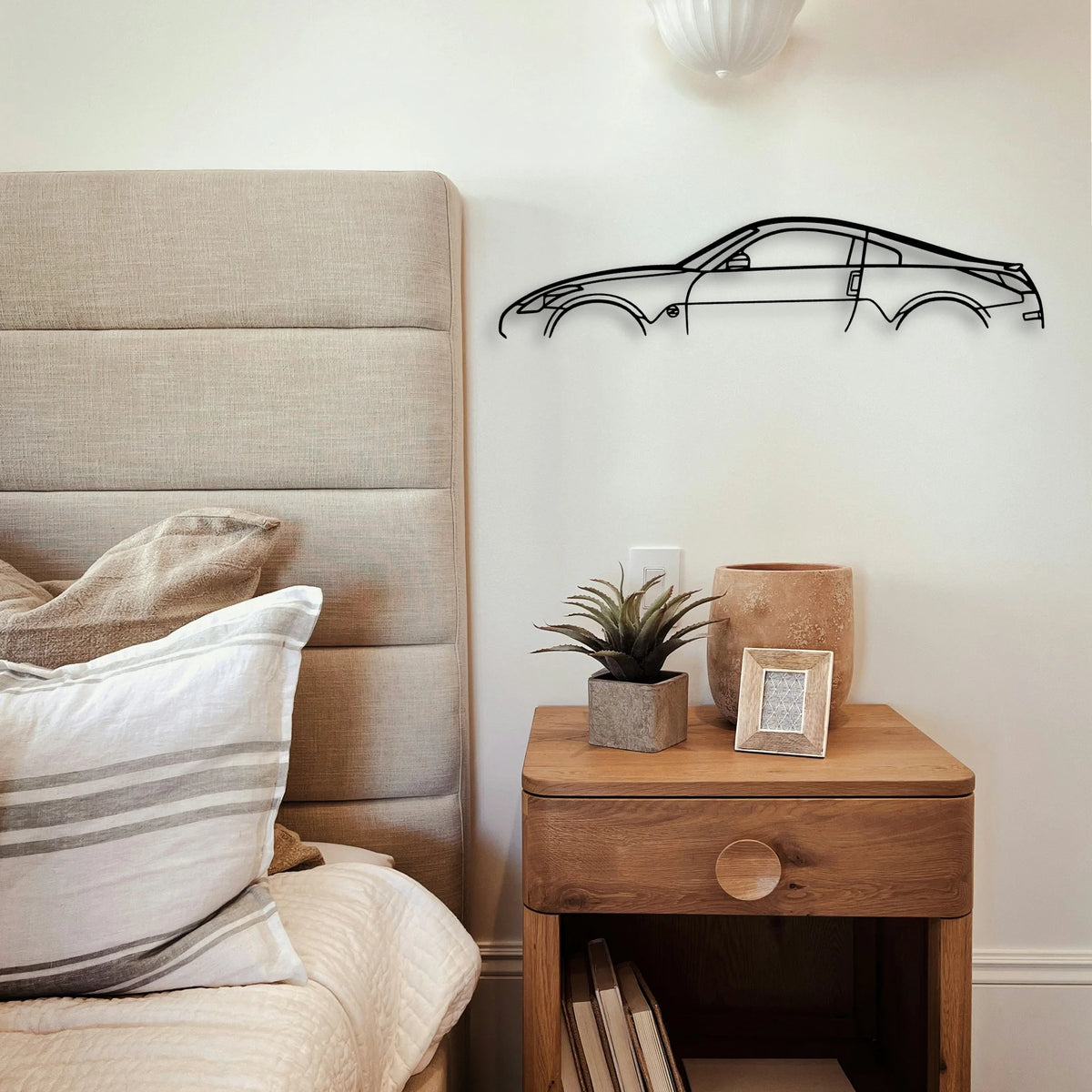 350Z 2 Classic Silhouette Metal Wall Art - Tinvibe