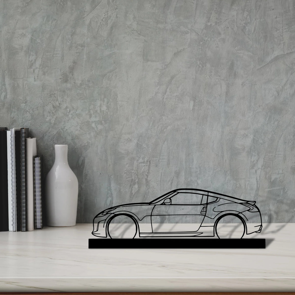 370z Silhouette Metal Art Stand - Tinvibe