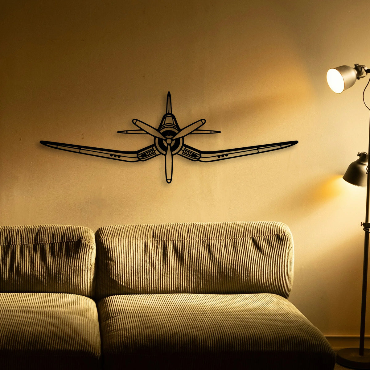 737 800NG Classic Aircraft Silhouette Metal Wall Art - Tinvibe