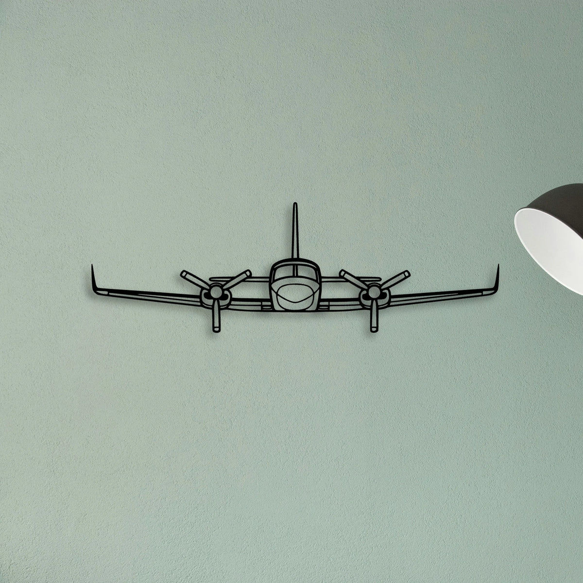777 300ER 3 Classic Aircraft Silhouette Metal Wall Art - Tinvibe