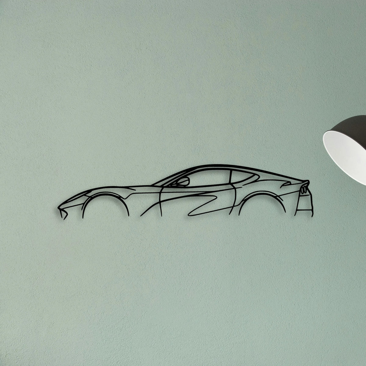 812 Superfast Classic Silhouette Metal Wall Art - Tinvibe