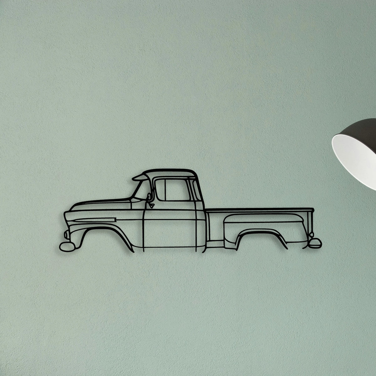 Apache 31 Classic Silhouette Metal Wall Art - Tinvibe