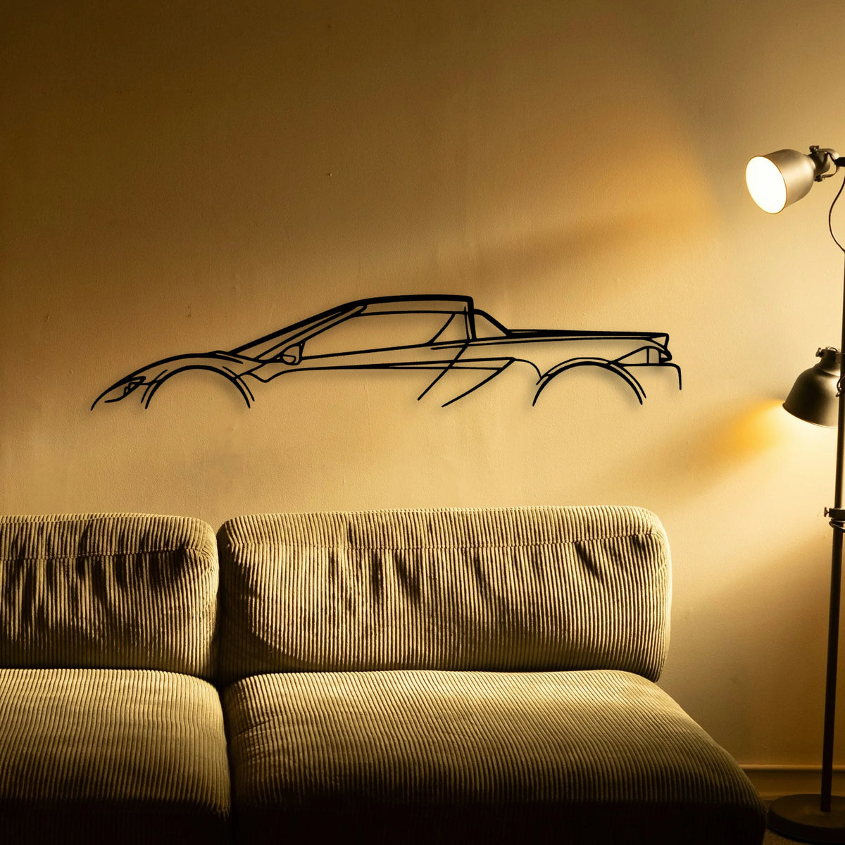 Attack 2010 Classic Silhouette Metal Wall Art - Tinvibe