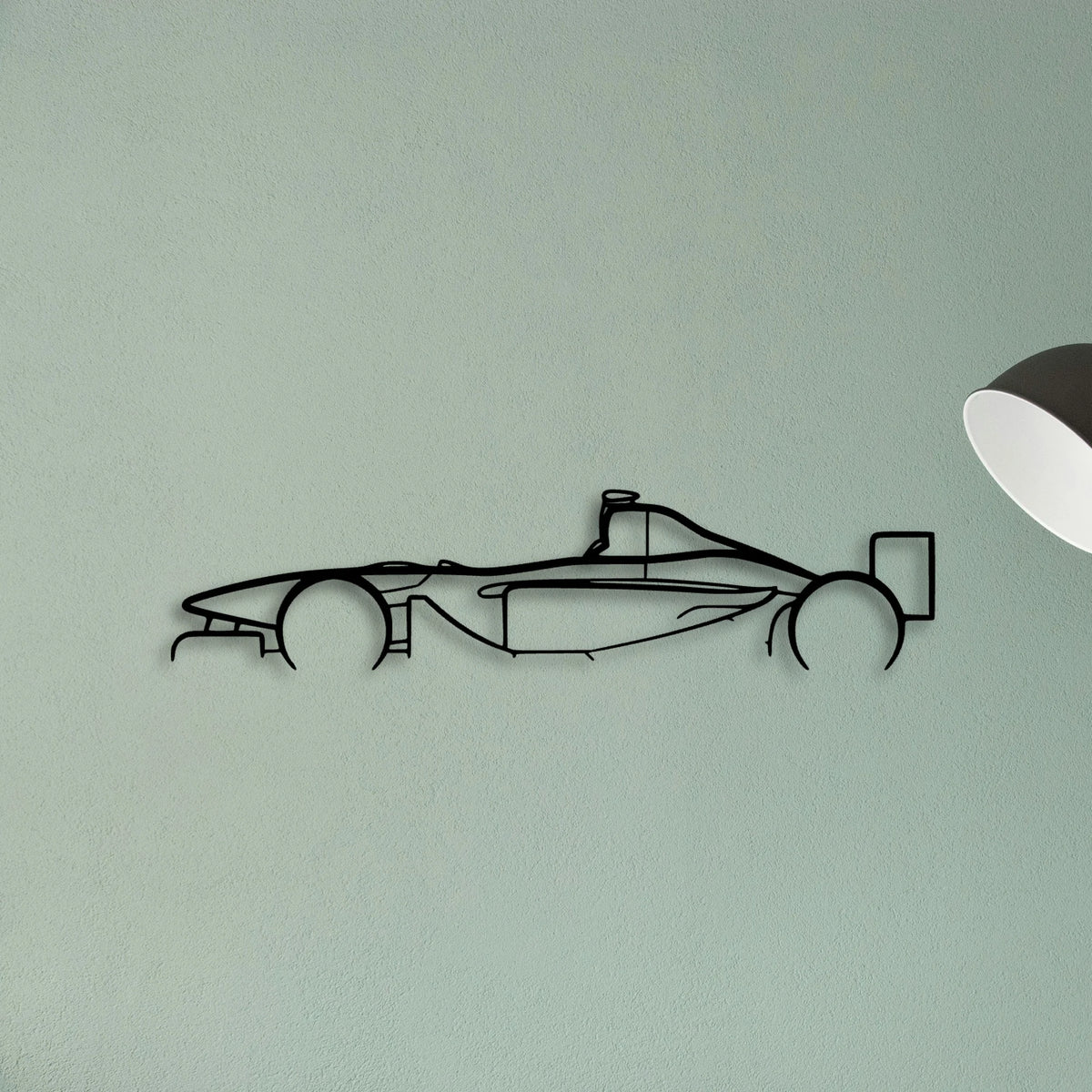 B02 50 2002 Classic Silhouette Metal Wall Art - Tinvibe