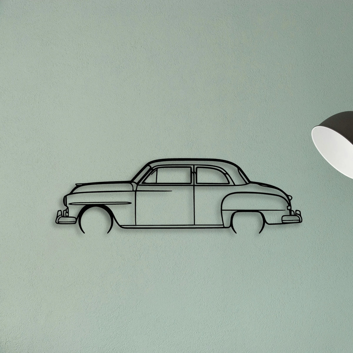 Cranbrook 1951 Classic Silhouette Metal Wall Art - Tinvibe