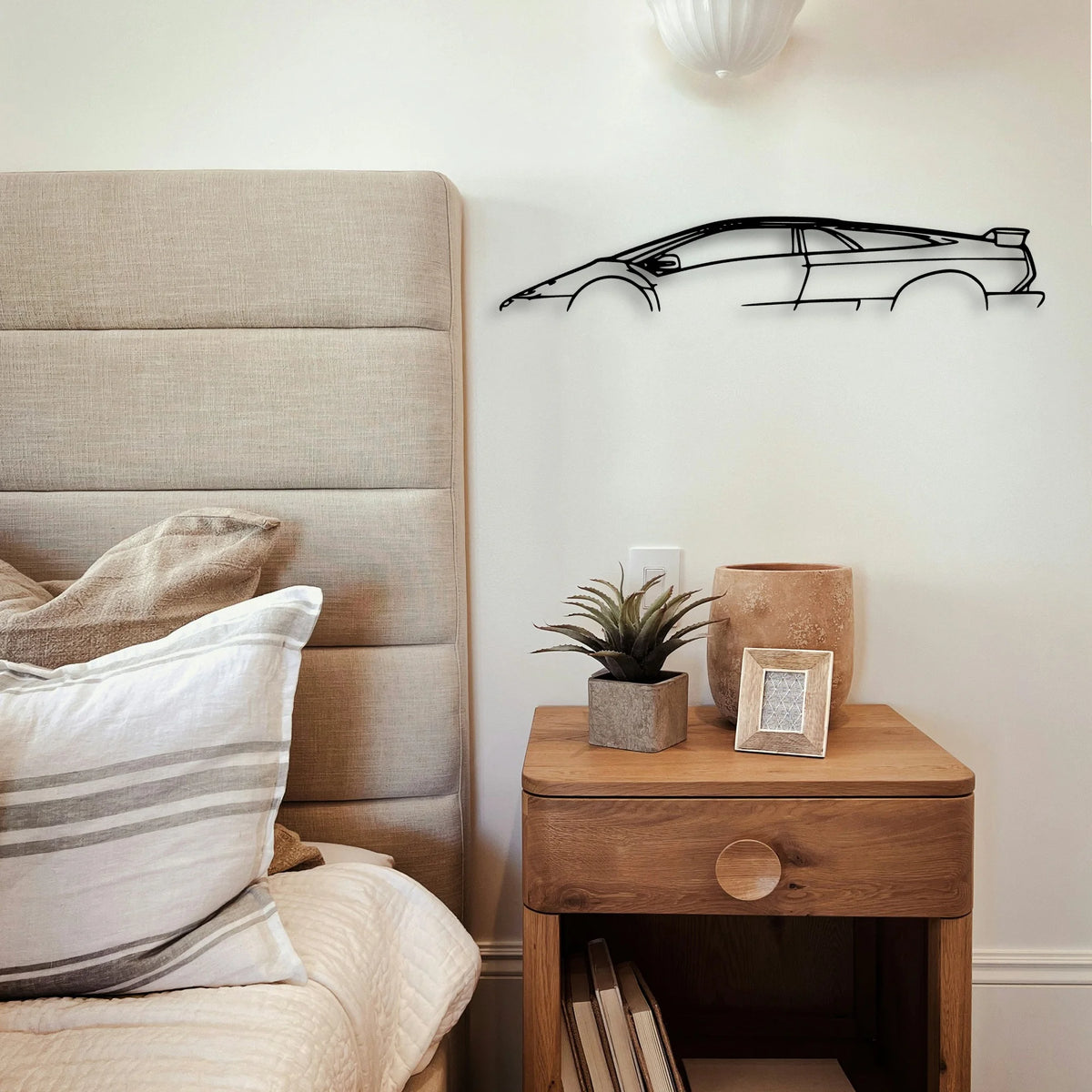 Diablo VT 2001 Classic Silhouette Metal Wall Art - Tinvibe
