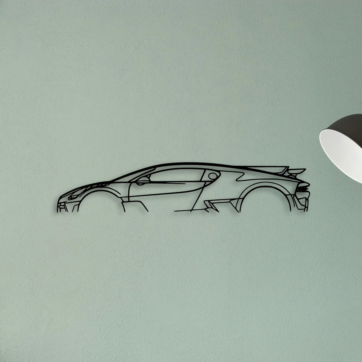 Divo Classic Silhouette Metal Wall Art - Tinvibe