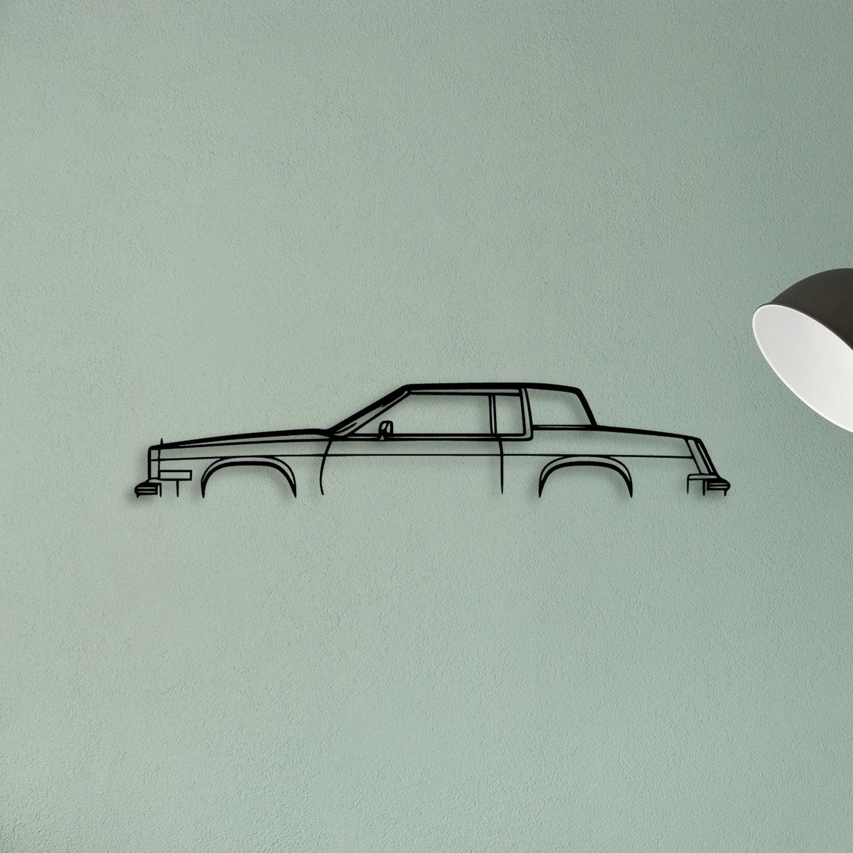 Eldo 1984 Classic Silhouette Metal Wall Art - Tinvibe