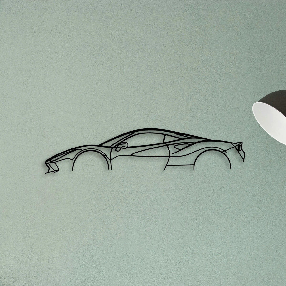 F8 2 Classic Silhouette Metal Wall Art - Tinvibe