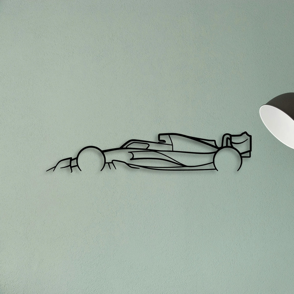 Formula ONE 2022 2023 F1 Classic Silhouette Metal Wall Art - Tinvibe