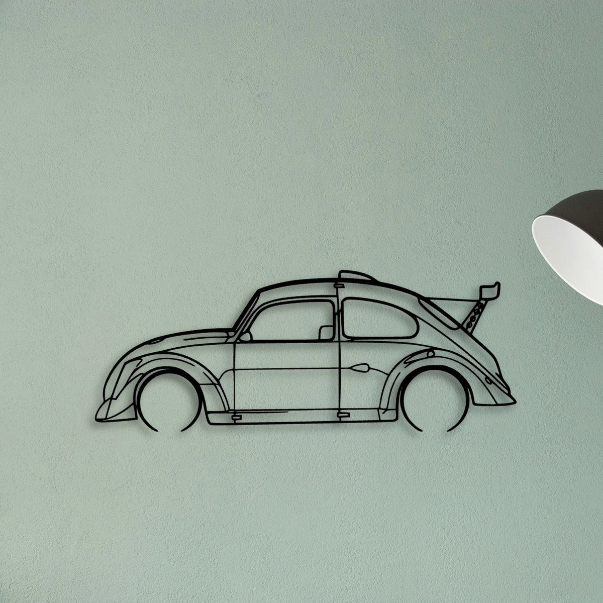 FUN CUP Classic Silhouette Metal Wall Art - Tinvibe