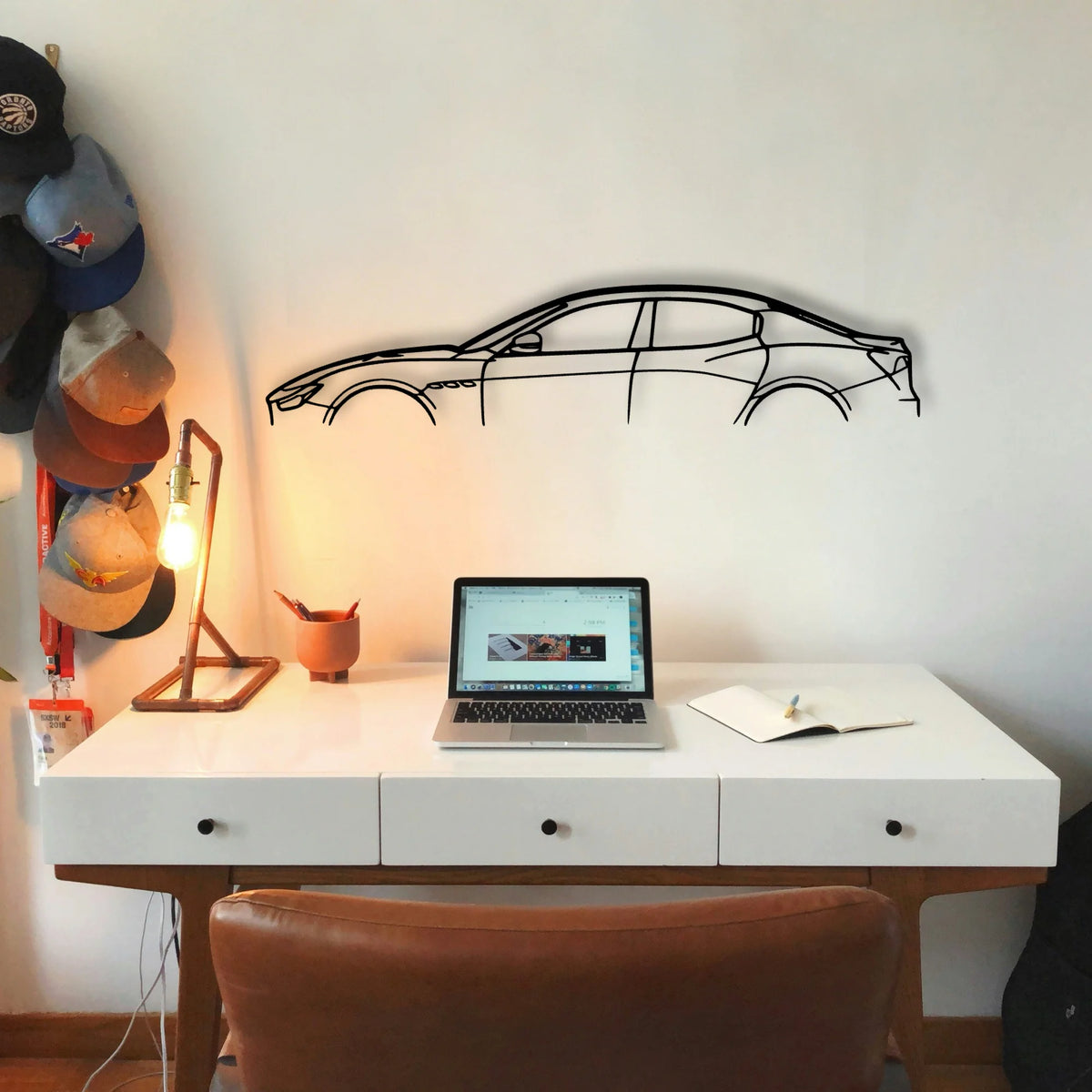 Ghibli Classic Silhouette Metal Wall Art - Tinvibe