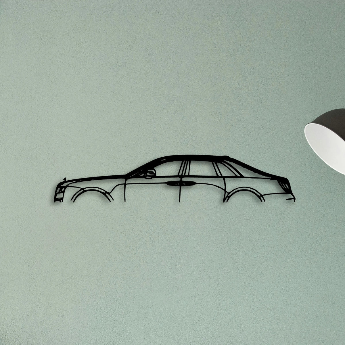 Ghost Black 2022 Classic Silhouette Metal Wall Art - Tinvibe