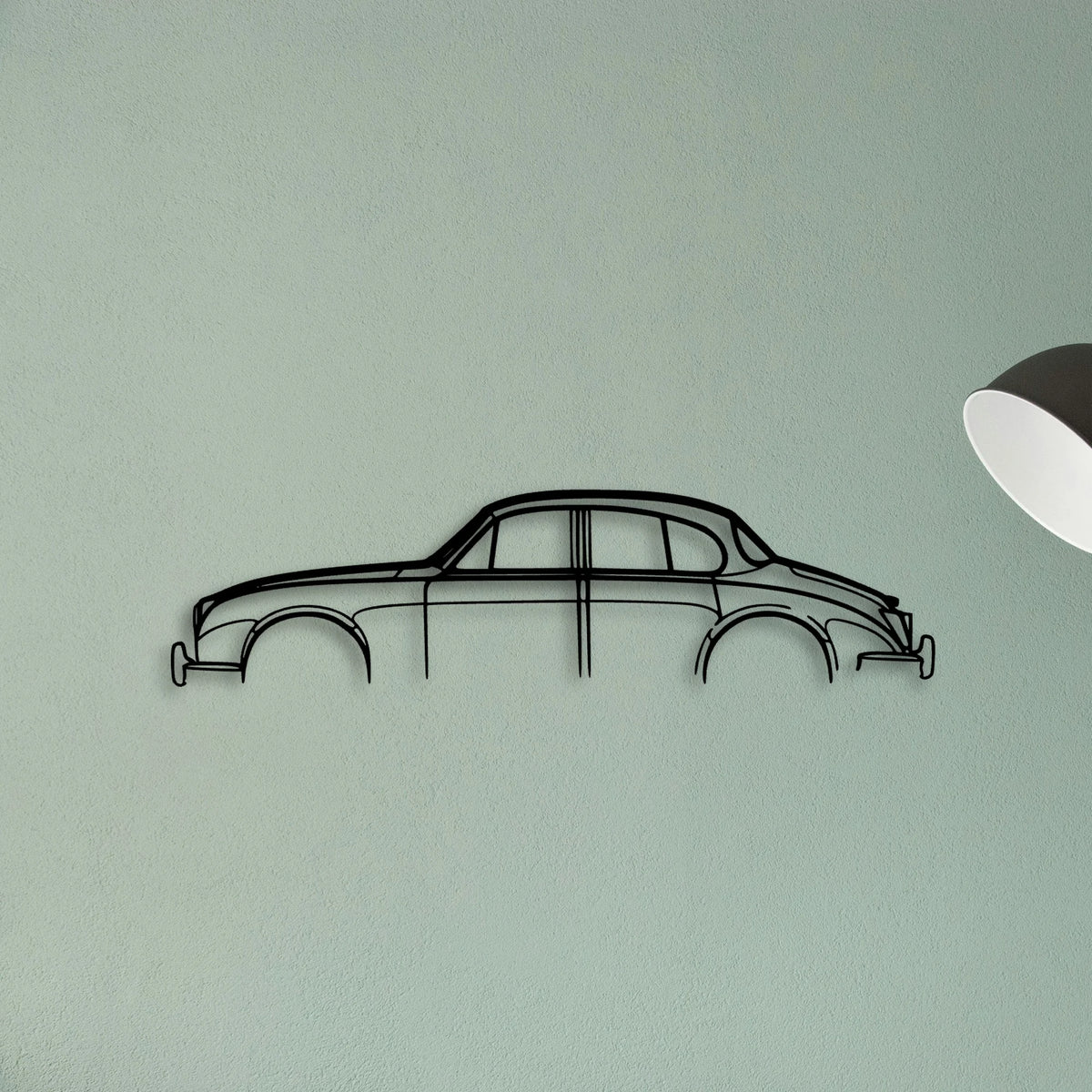 J Mark 2 Classic Silhouette Metal Wall Art - Tinvibe