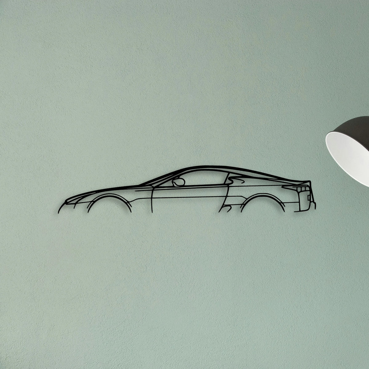 LFA 2012 Classic Silhouette Metal Wall Art - Tinvibe