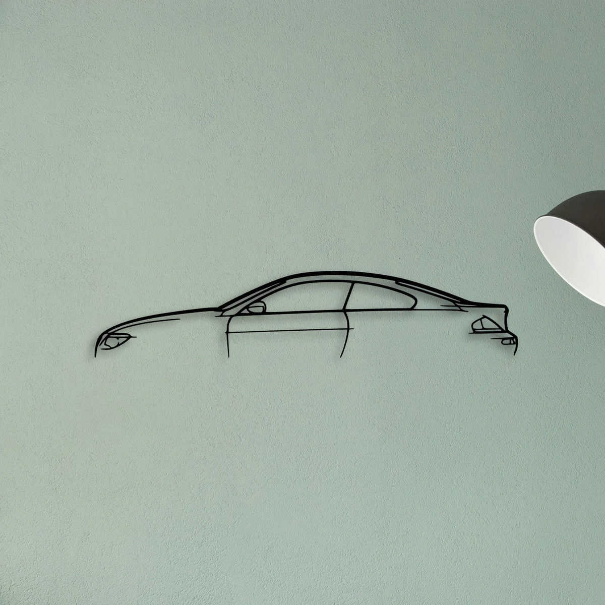 M6 E63 Classic Silhouette Metal Wall Art - Tinvibe