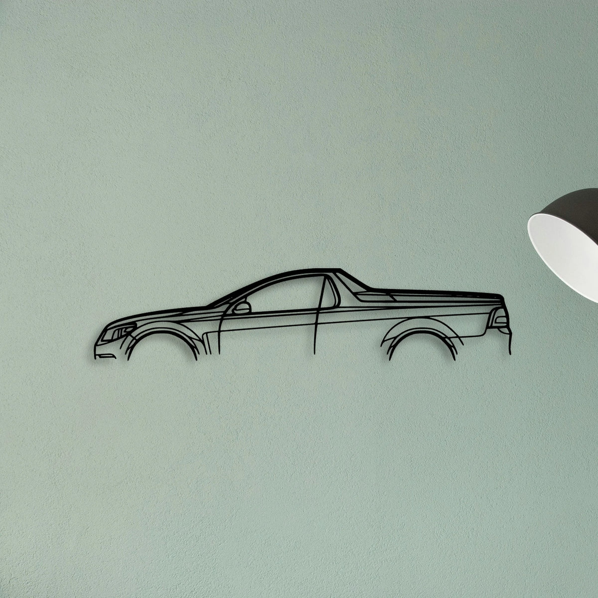 Maloo 2016 Classic Silhouette Metal Wall Art - Tinvibe