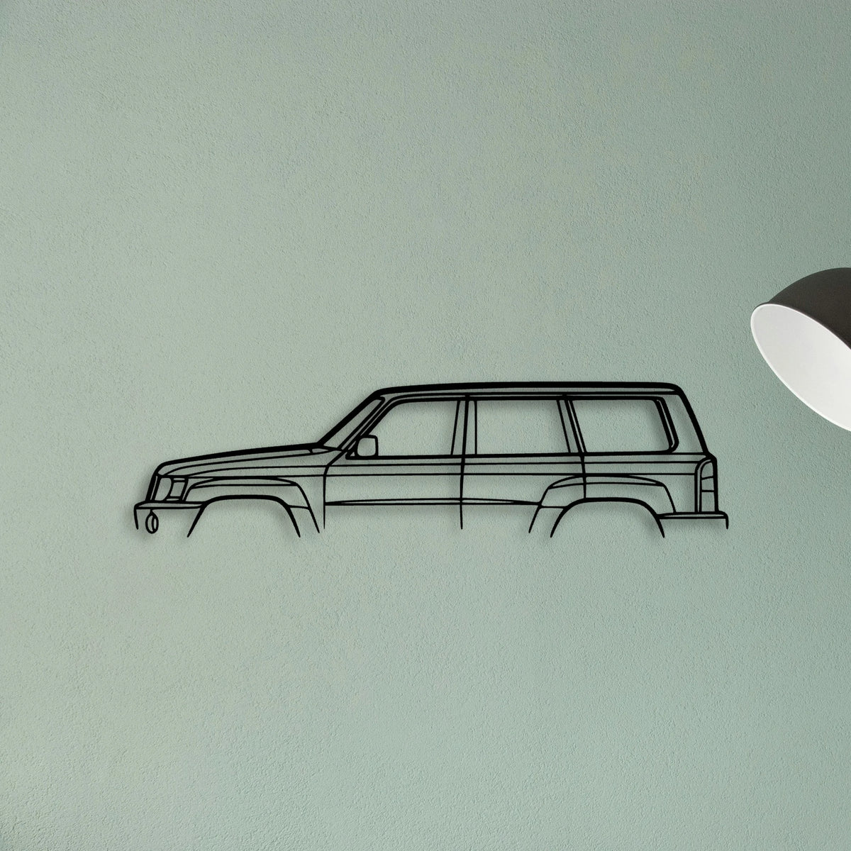 Patrol Super Safari Classic Silhouette Metal Wall Art - Tinvibe