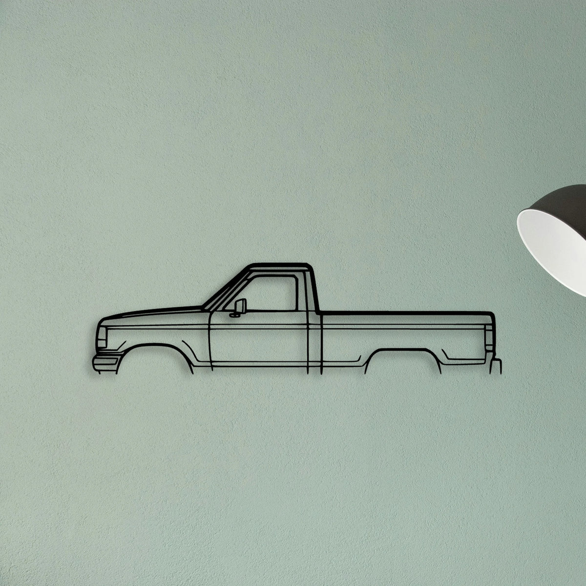 Ranger 1992 Classic Silhouette Metal Wall Art - Tinvibe