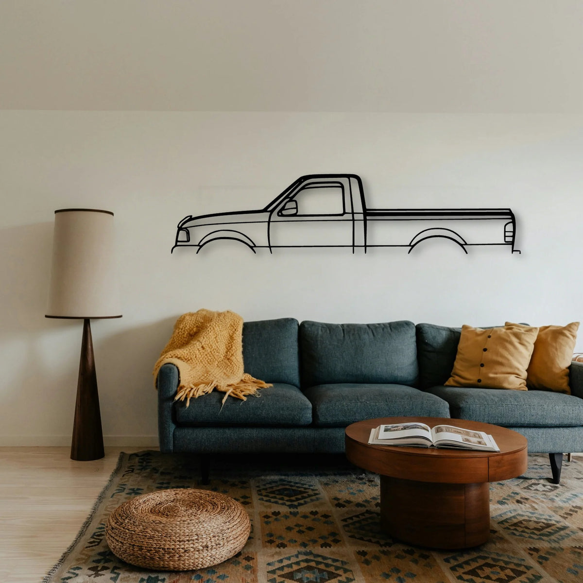 Ranger 1994 Classic Silhouette Metal Wall Art - Tinvibe