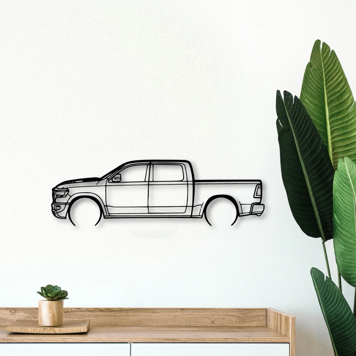 Rebel Classic Silhouette Metal Wall Art - Tinvibe