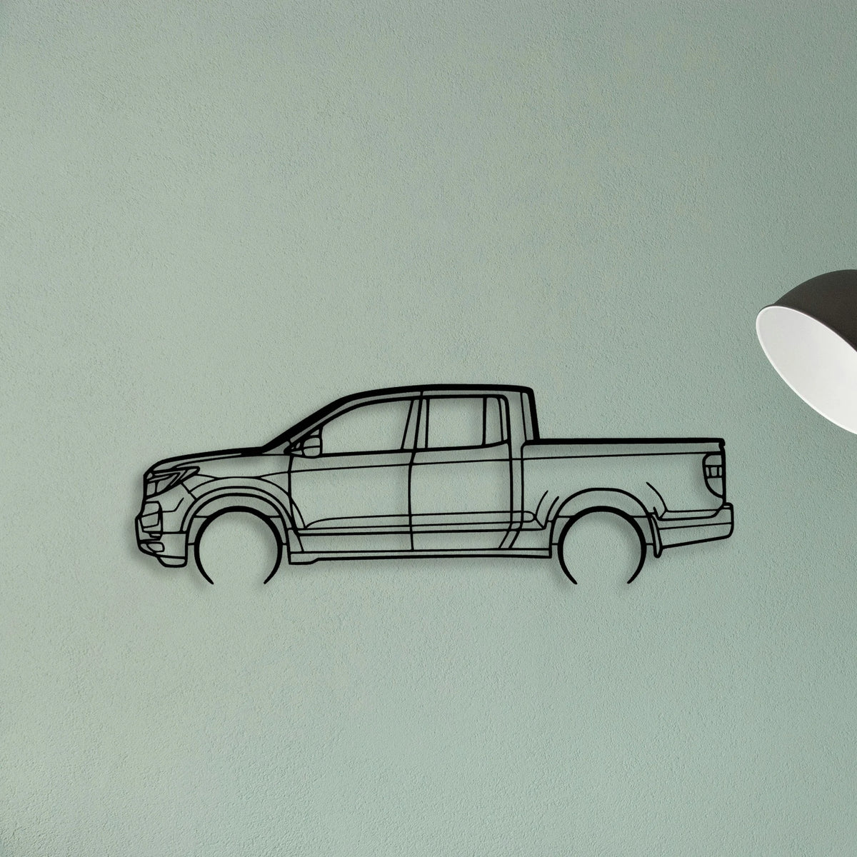 Ridgeline 2022 Classic Silhouette Metal Wall Art - Tinvibe