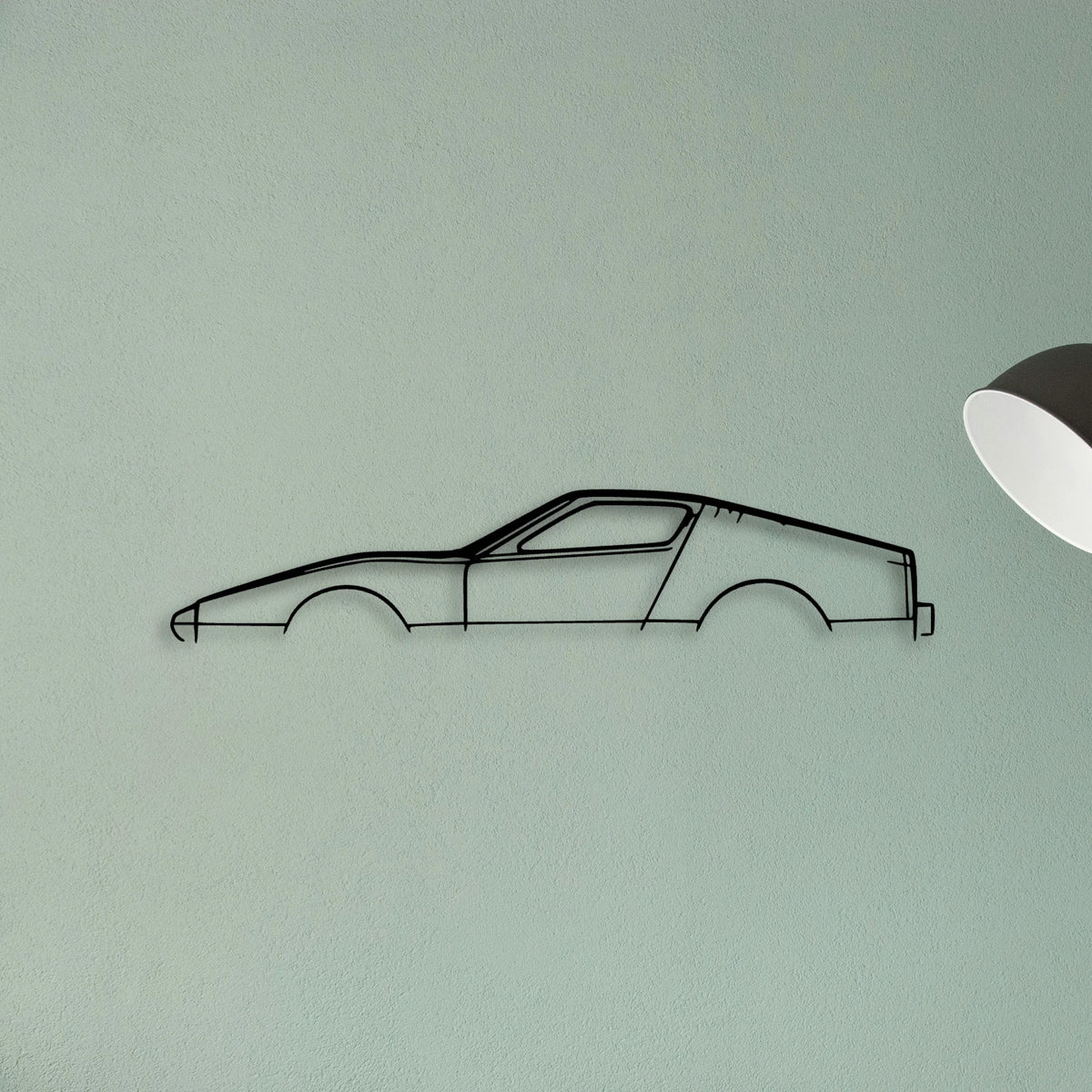 SV1 Classic Silhouette Metal Wall Art - Tinvibe