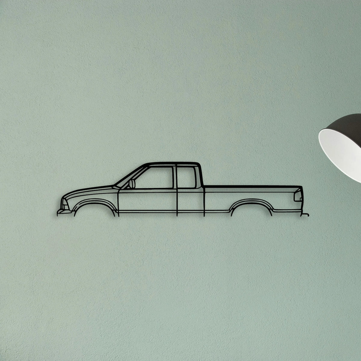 Sono 1989 Classic Silhouette Metal Wall Art - Tinvibe