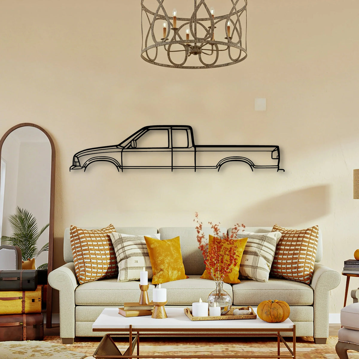 Sono 1989 Classic Silhouette Metal Wall Art - Tinvibe