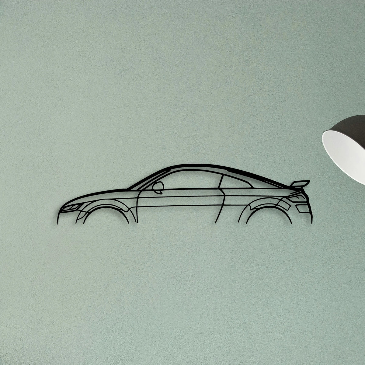 TT RS MK3 Classic Silhouette Metal Wall Art - Tinvibe