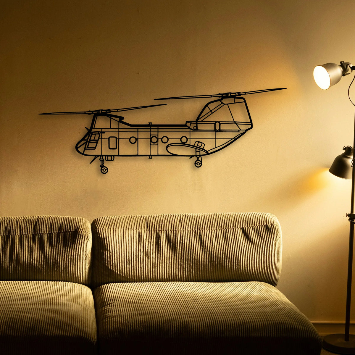 A Star Ba 2 Classic Aircraft Silhouette Metal Wall Art - Tinvibe