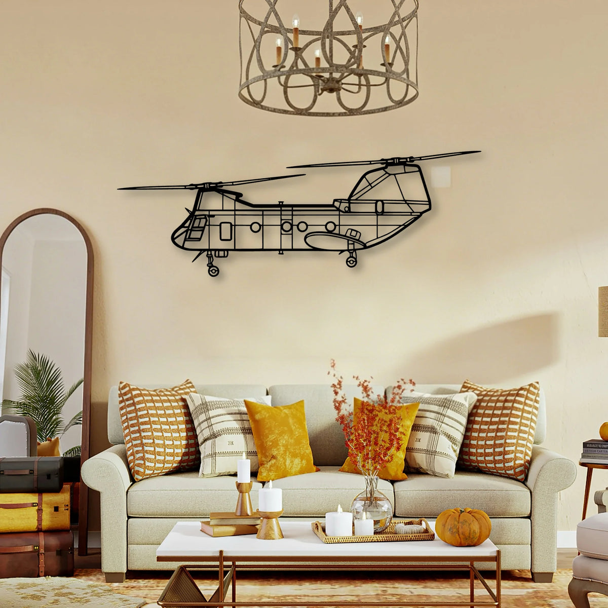 A Star Ba 2 Classic Aircraft Silhouette Metal Wall Art - Tinvibe