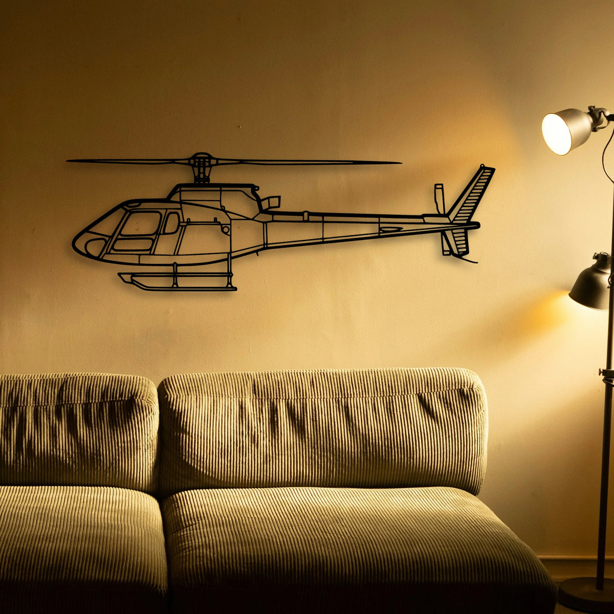 A Star Ba Classic Aircraft Silhouette Metal Wall Art - Tinvibe