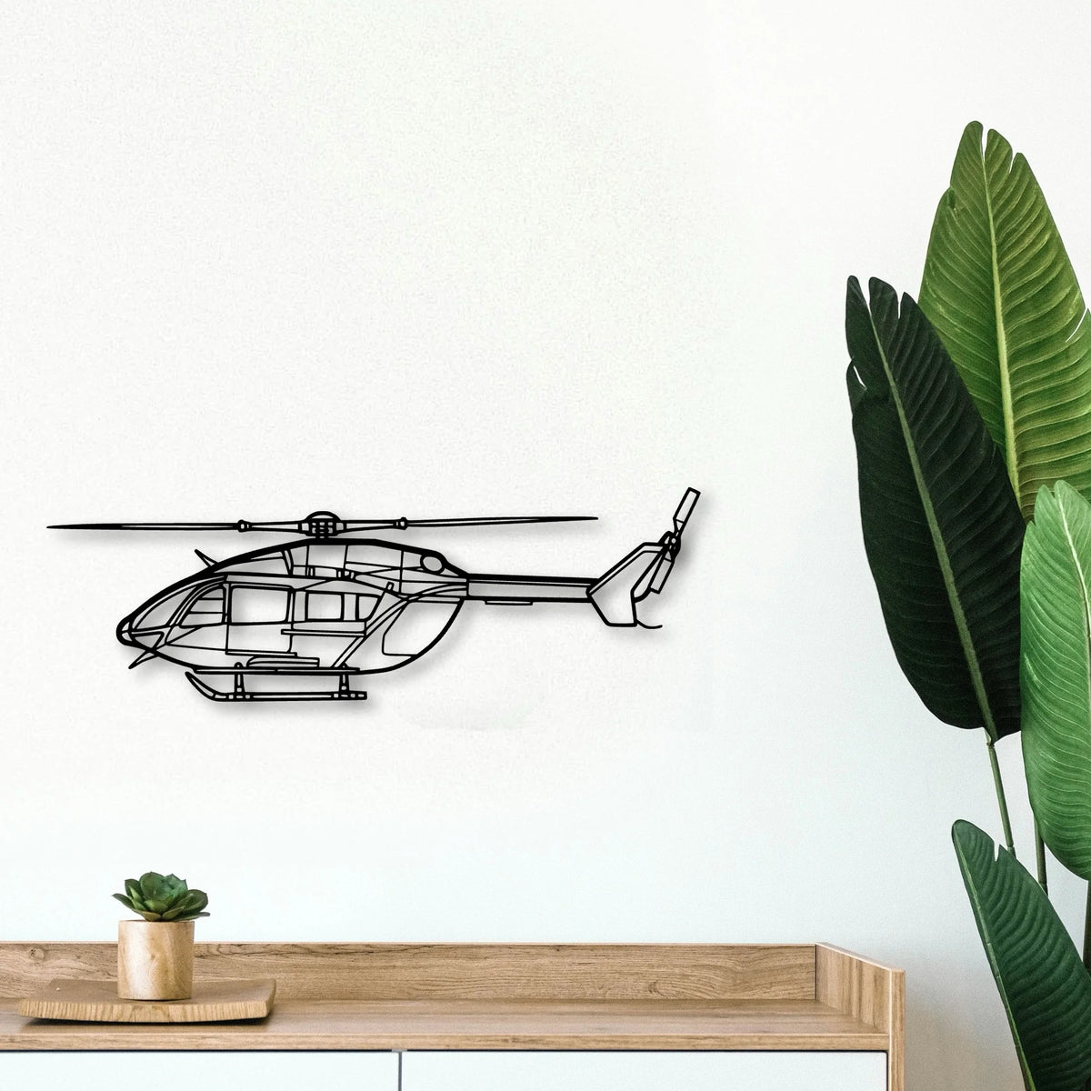 A300 600F Classic Aircraft Silhouette Metal Wall Art - Tinvibe