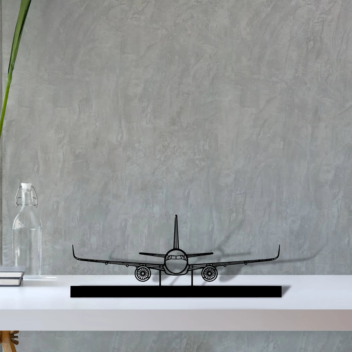 a321-2 Silhouette Metal Art Stand - Tinvibe