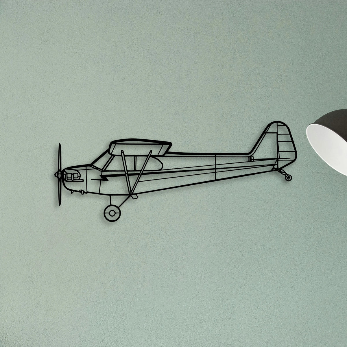 A330 200 Classic Aircraft Silhouette Metal Wall Art - Tinvibe