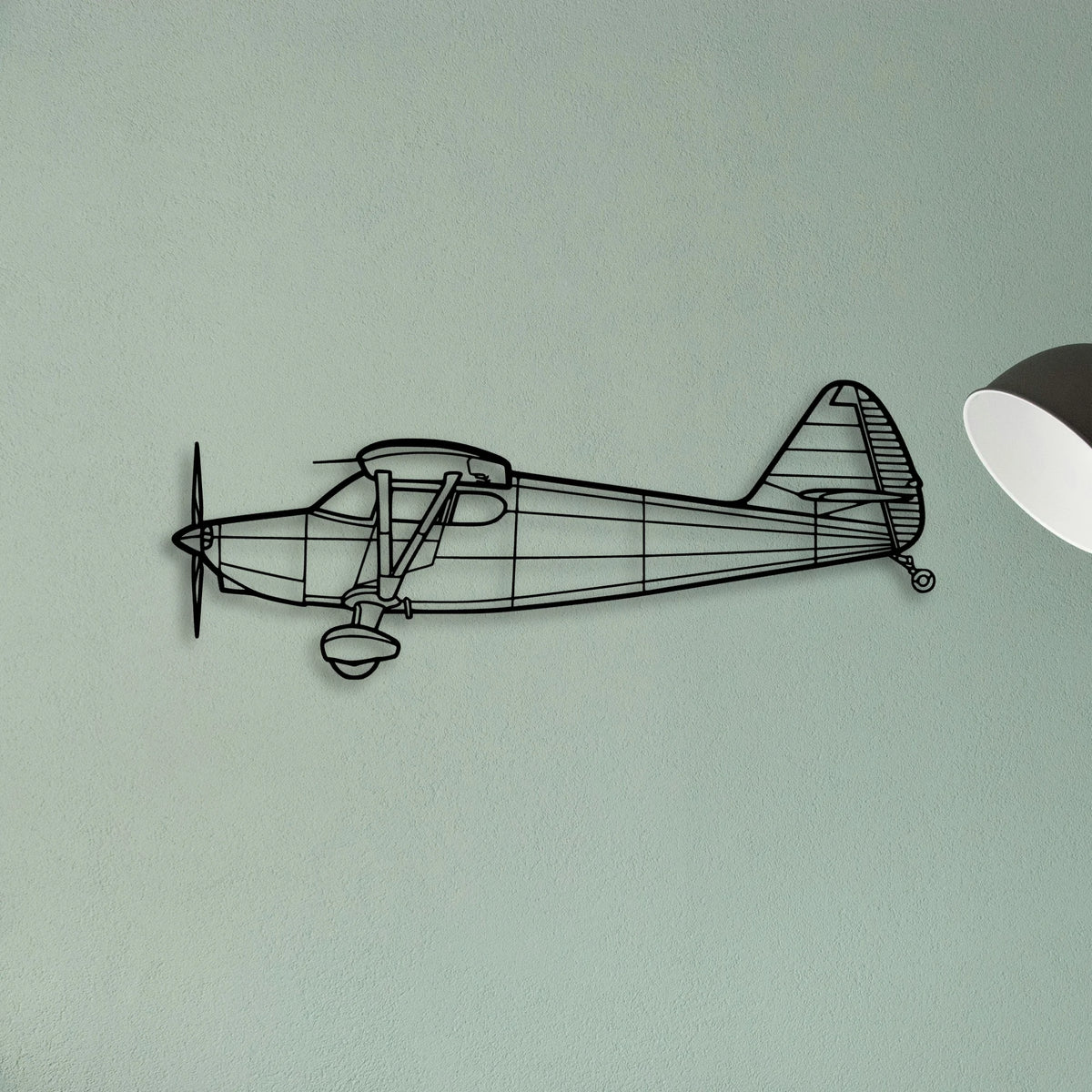 A350 3 Classic Aircraft Silhouette Metal Wall Art - Tinvibe