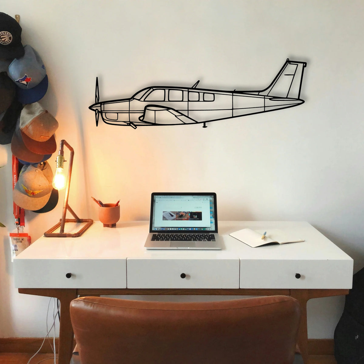 Ah 64D Apache 3 Classic Aircraft Silhouette Metal Wall Art - Tinvibe