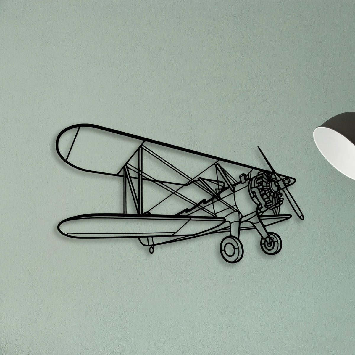 B25J 2 Classic Aircraft Silhouette Metal Wall Art - Tinvibe