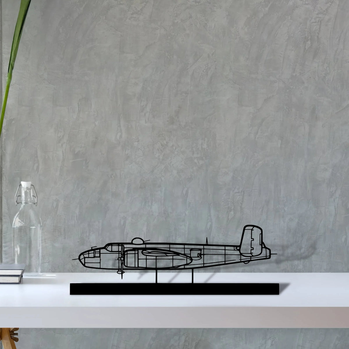 b25j Silhouette Metal Art Stand - Tinvibe