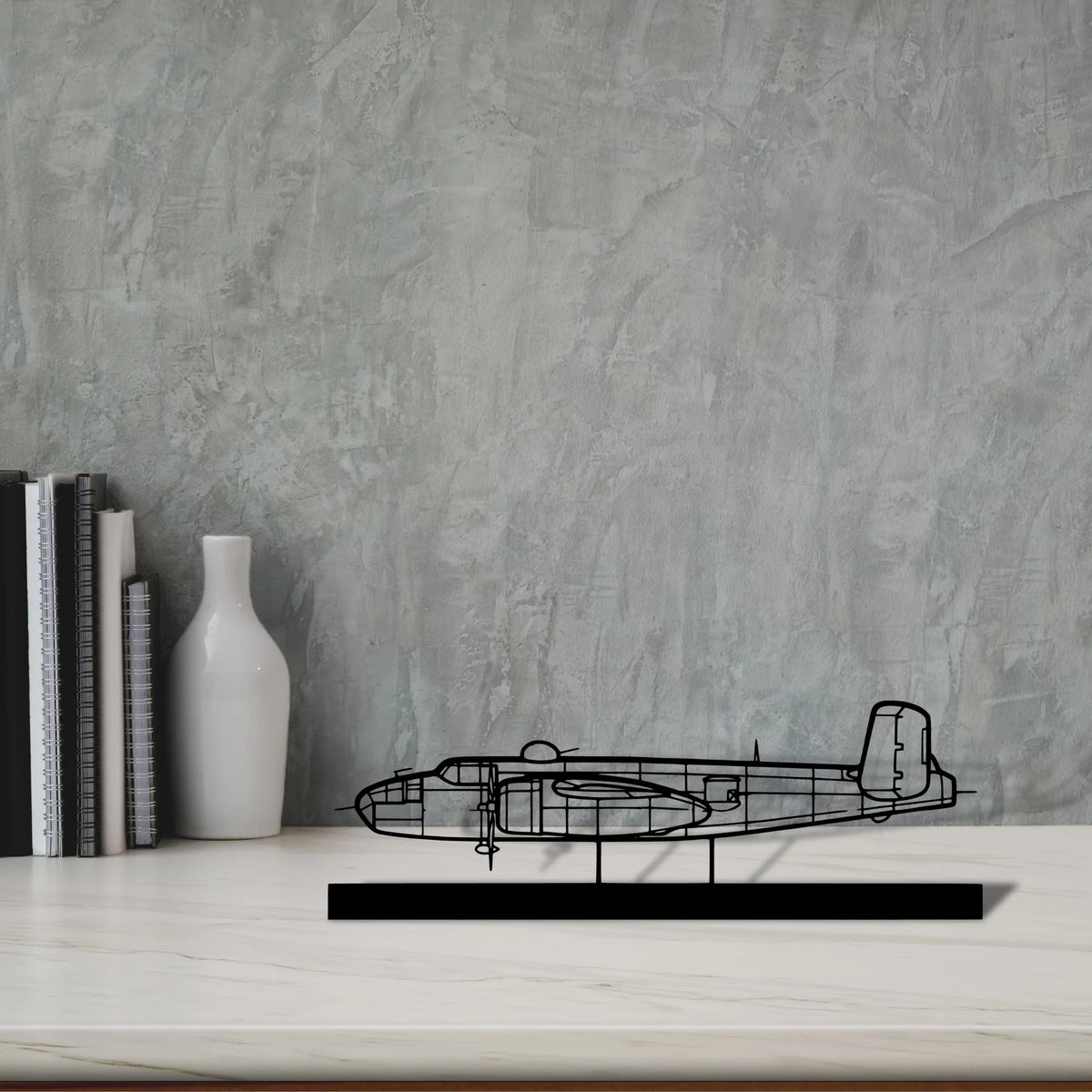 b25j Silhouette Metal Art Stand - Tinvibe