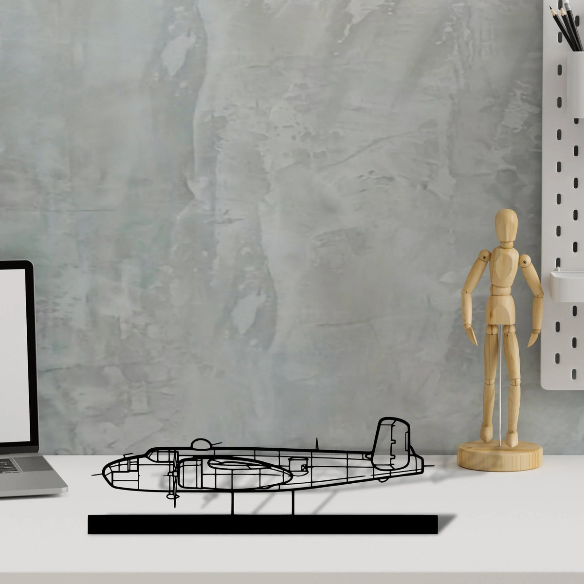 b25j Silhouette Metal Art Stand - Tinvibe